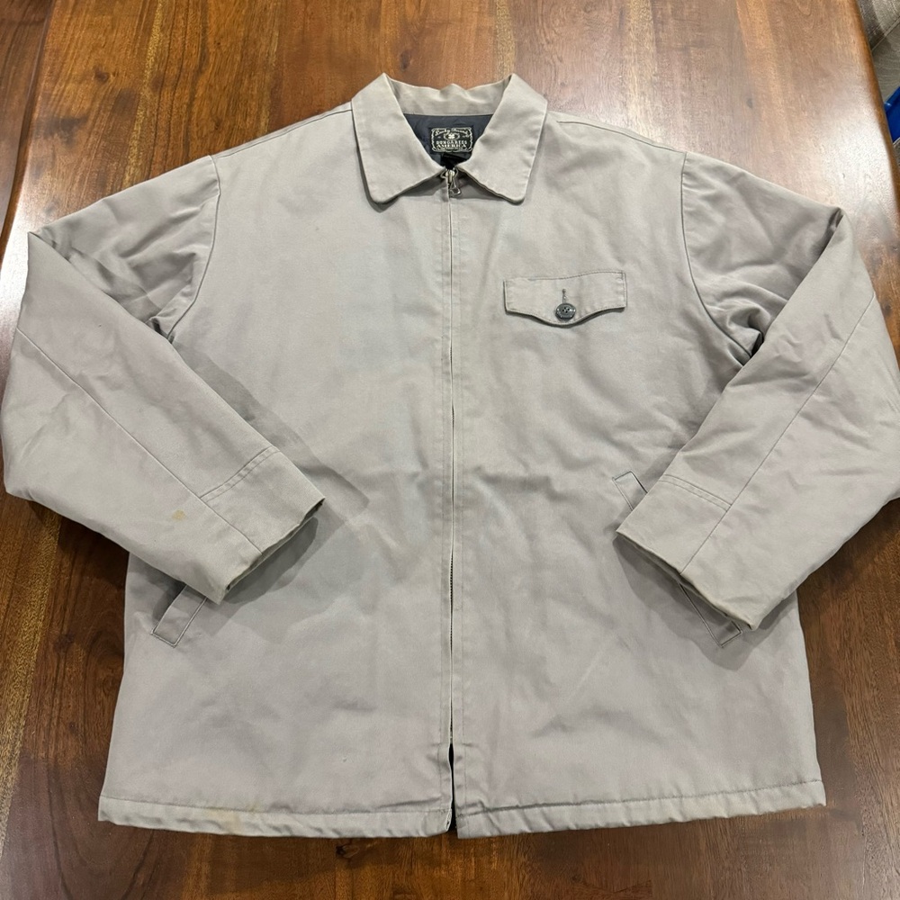 Vintage Lucky Brand Men’s Work‎ Jacket Style Quilted Lined Size Small Carhartt ￼